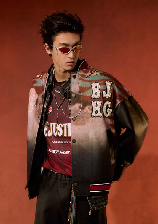 Street Style Retro Baseball Jacket
