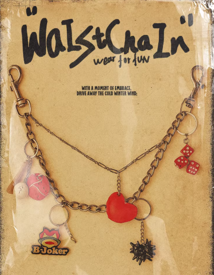 Streetwear Pants Chain Accessory