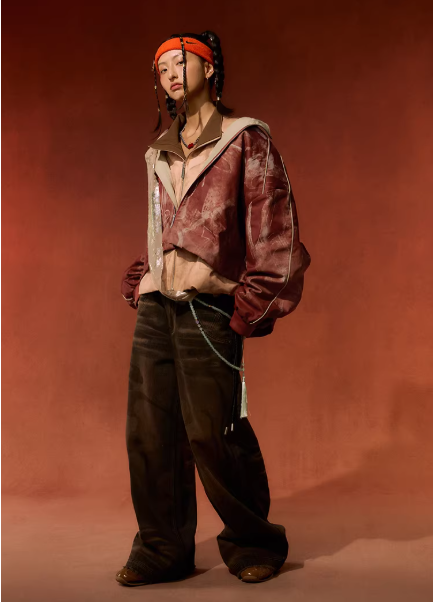 Short Women’s Printed American Jacket