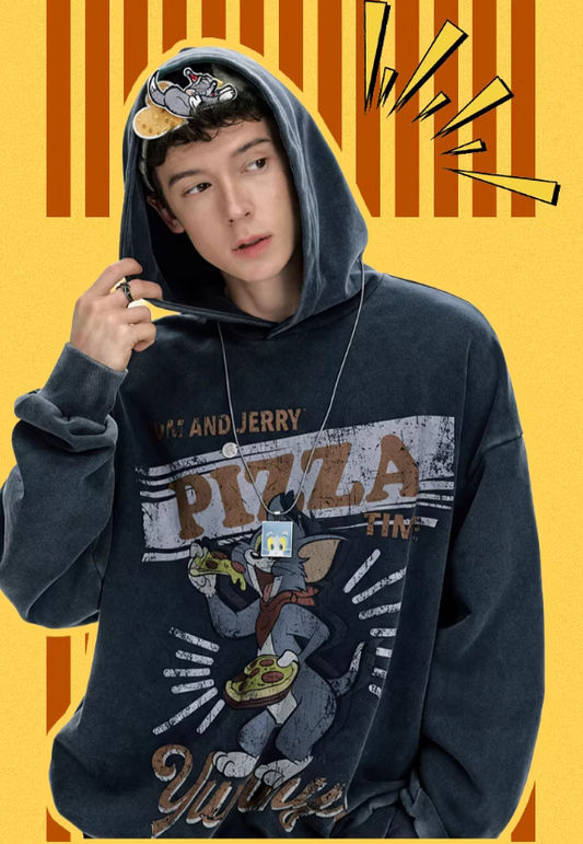 Tom & Jerry Unisex Titanium Steel Necklace