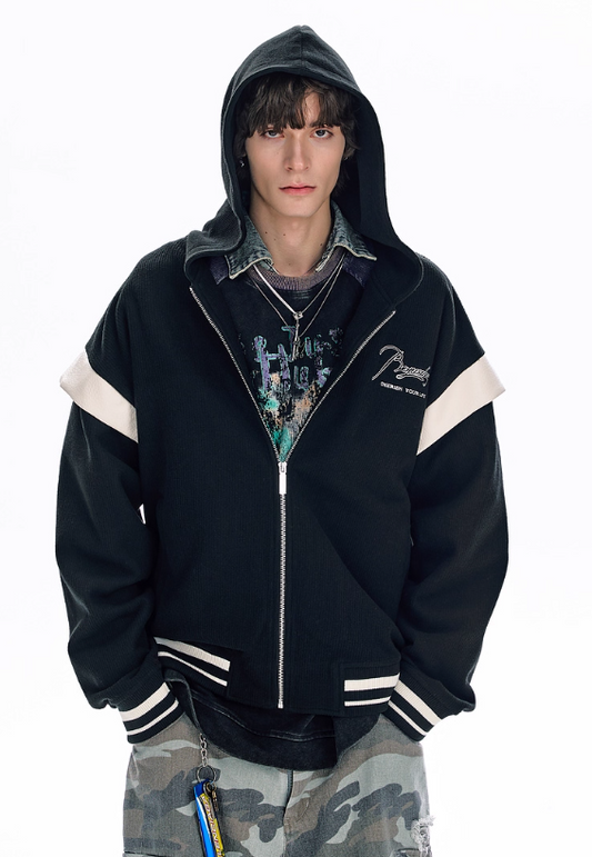 American Style Layered Hoodie