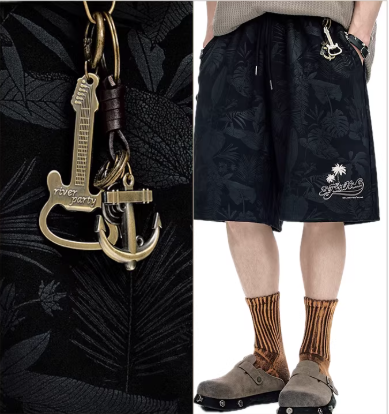 Hip-Hop Retro Metal Pendant