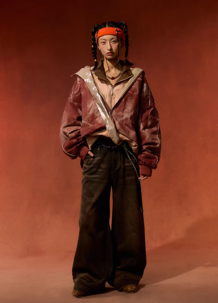 Short Women’s Printed American Jacket